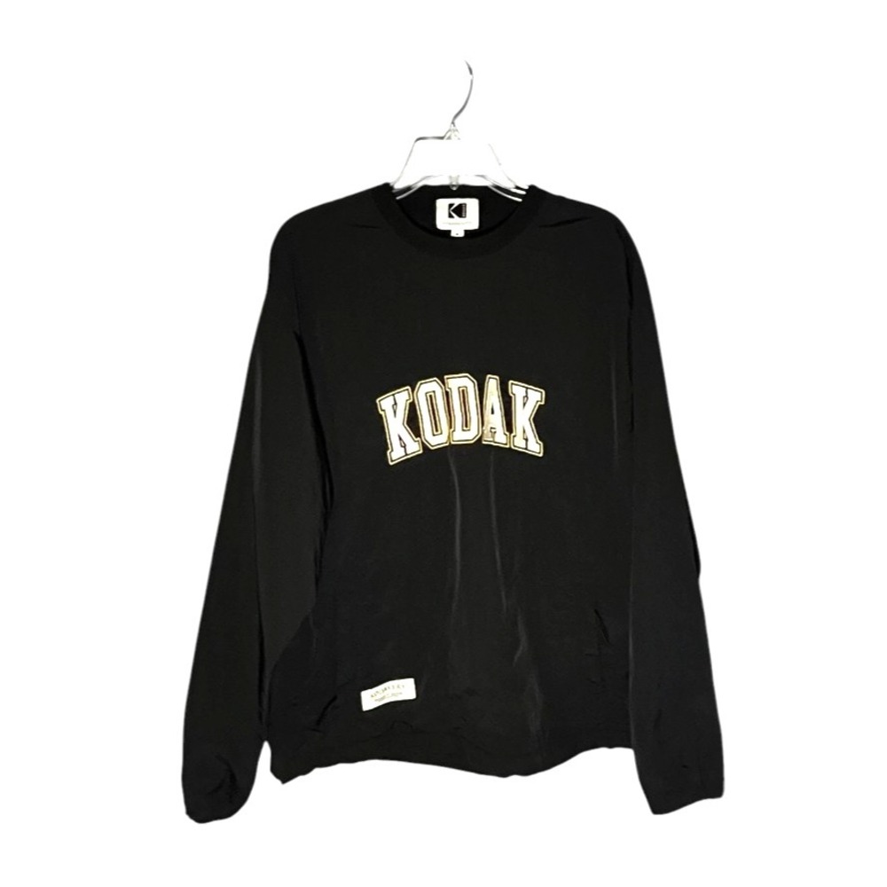 Kodakery Photography Kodak Windbreaker Men's Black‎ Zip Pockets M Zip Side
